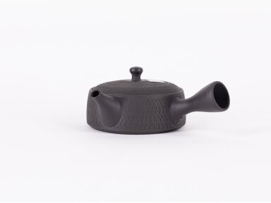 TEXTURED TOKONAME KYUSU TEAPOT TEXTURED TOKONAME KYUSU TEAPOT
